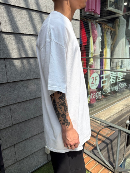 00's Port and Company「got milk」グラフィックTシャツ