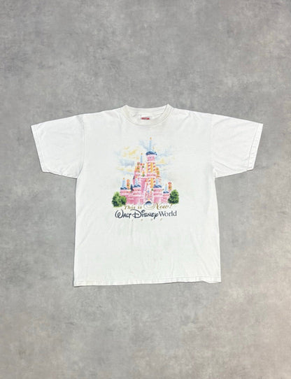 90's DISNEY「シンデレラ城」グラフィックTシャツ