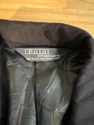 80's「RALPH LAUREN」USA製 ブレザー　紺ブレ