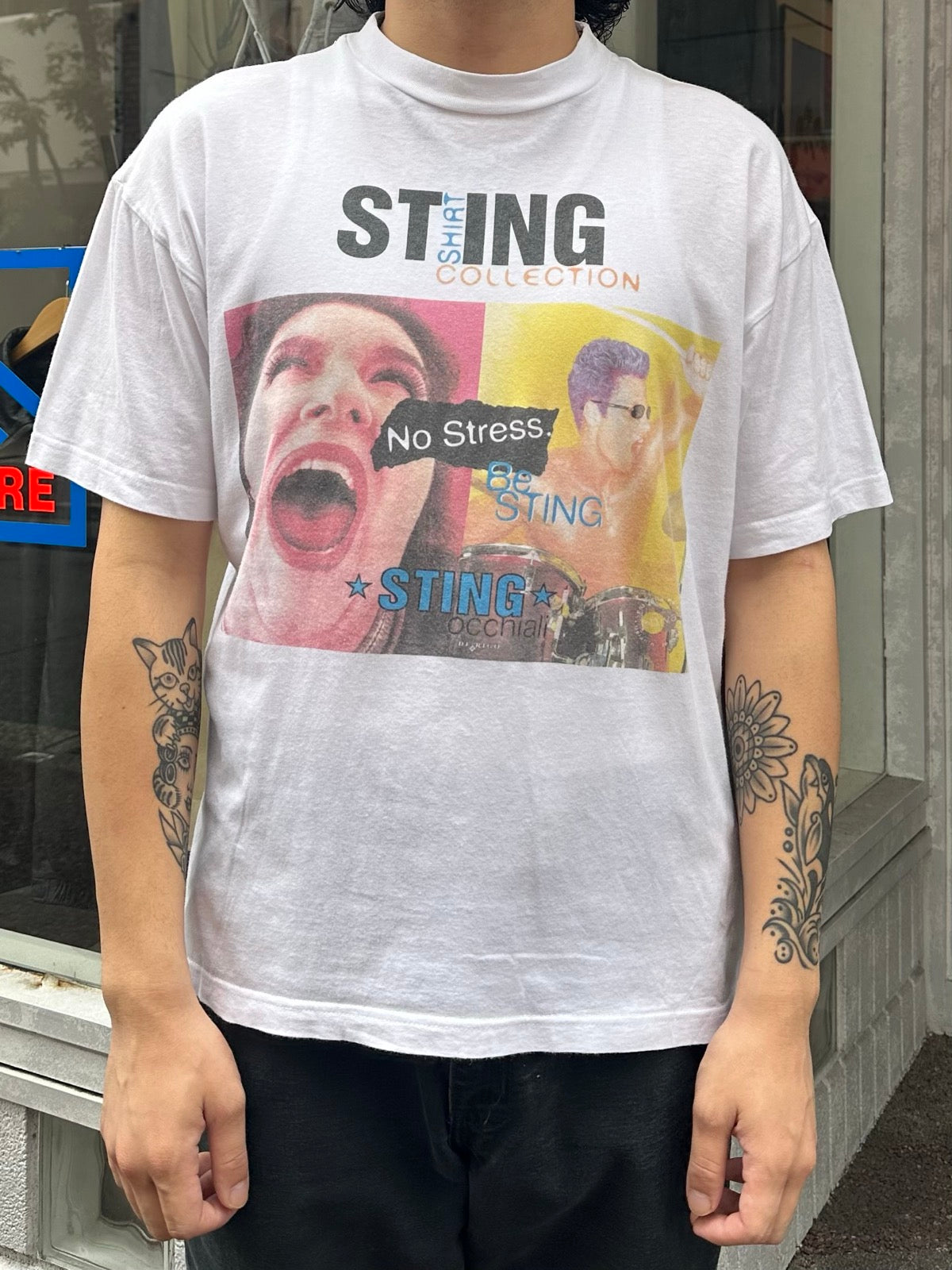 00’s STING「Nothing Like the Sun World Tour 」バンドTシャツ