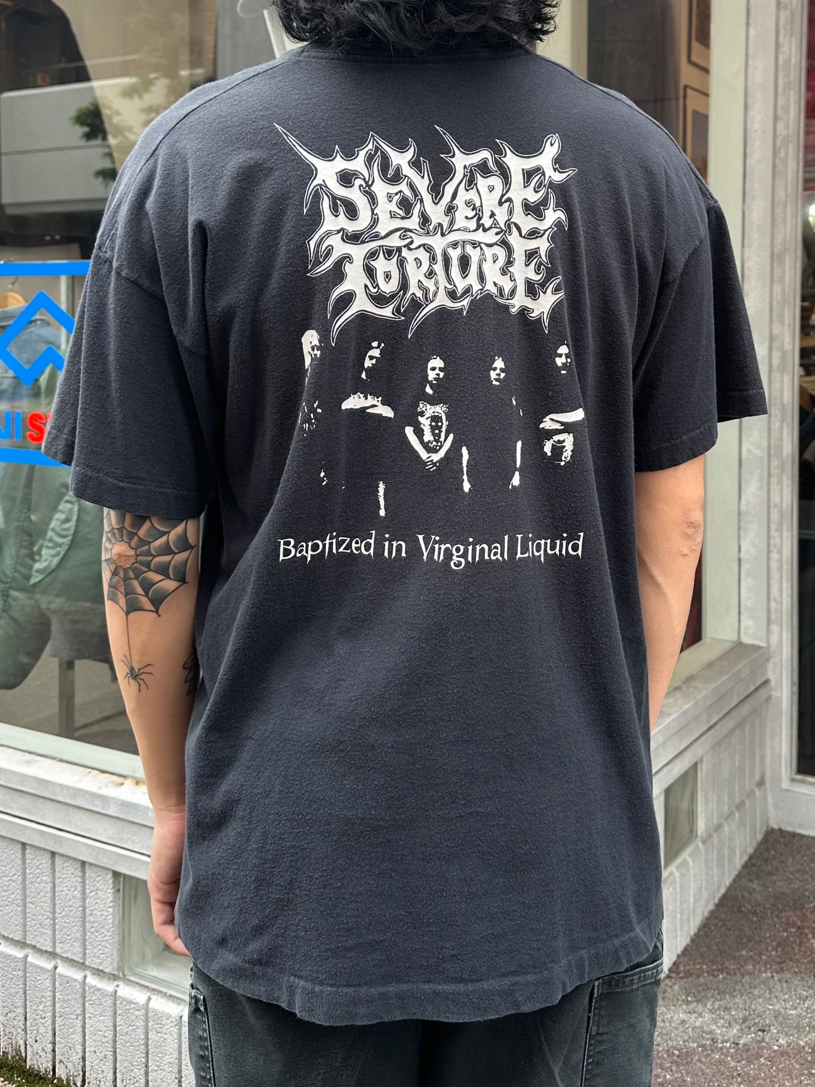 00's SEVERE TORTUE「Baptized in Virginal Liquid」バンドTシャツ　