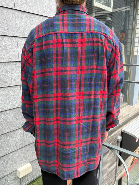 90's「OLD GAP」ネルシャツ