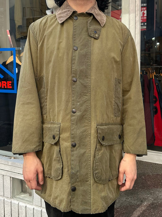 90's BARBOUR 「BORDER」オイルドジャケット