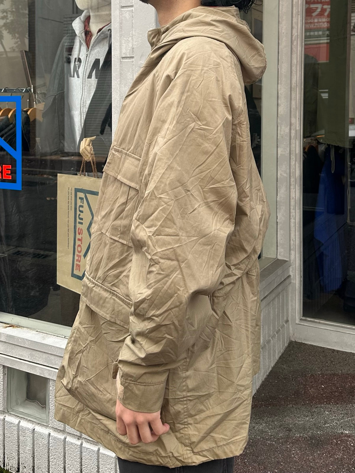 70's WOOLRICH「４P」ウールマウンテンパーカー　