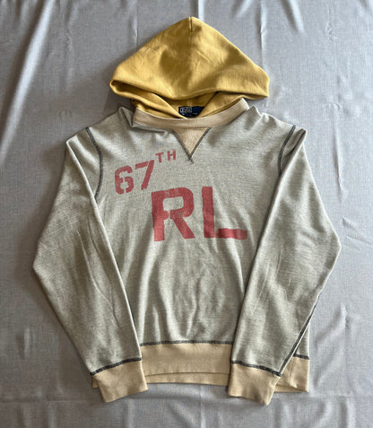90's RALPH LAUREN「67TH RL 5」前V 後付けパーカー