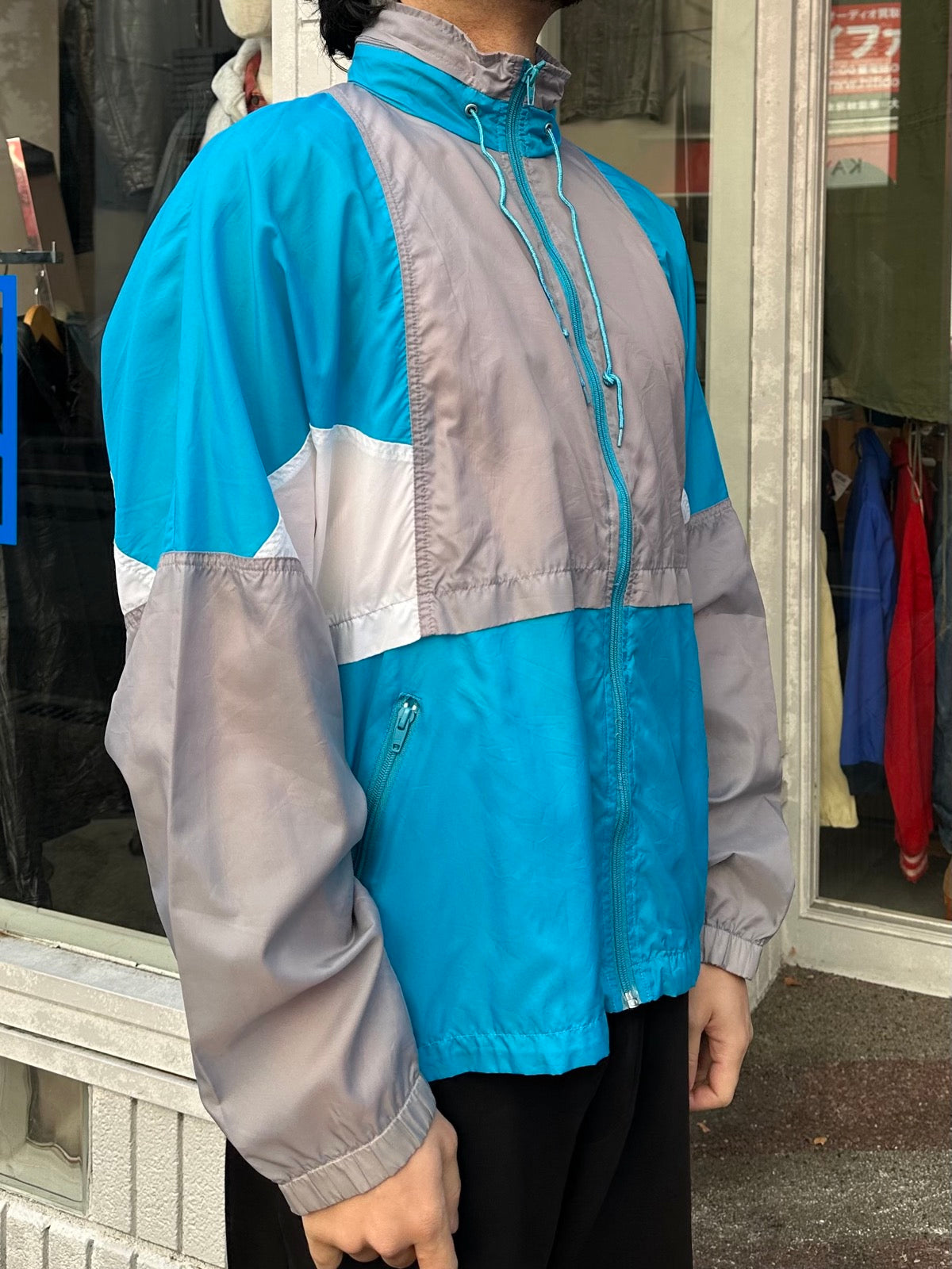 90's NIKE「silver tag」ナイロンジャケット