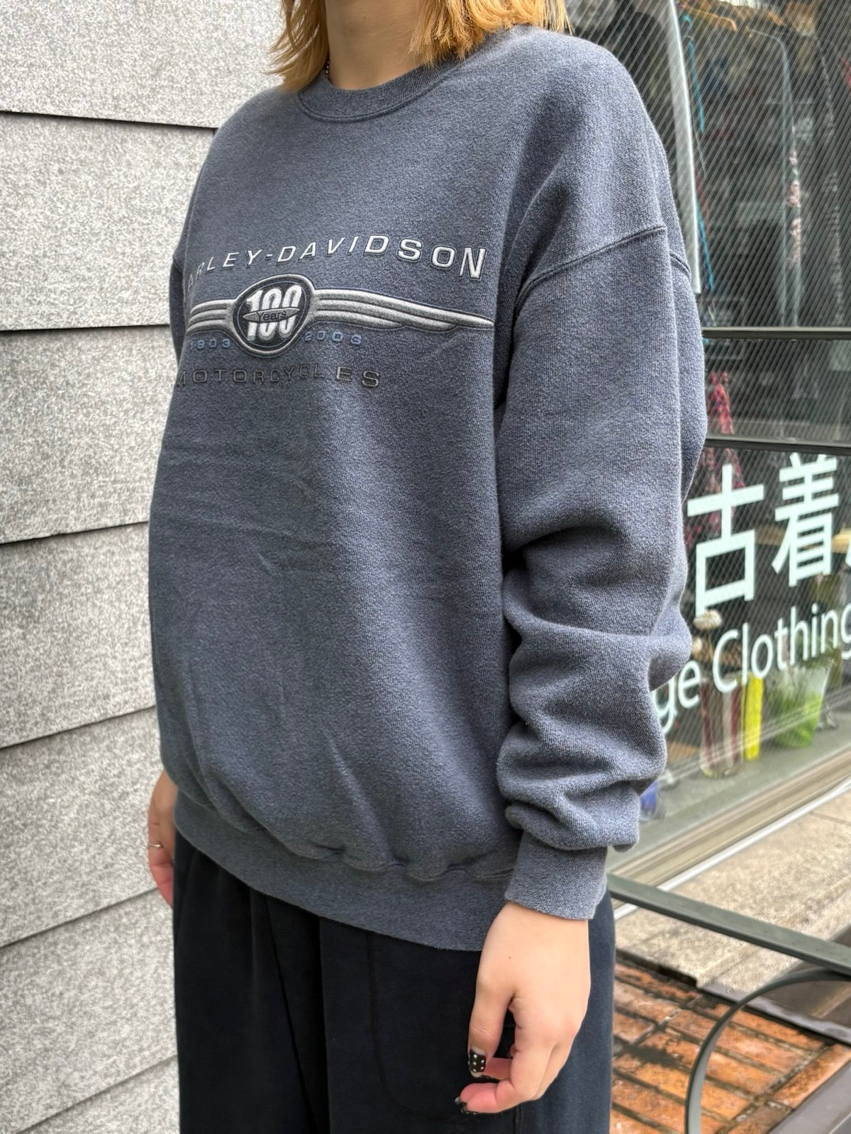00's「Harley-Davidson」スウェット
