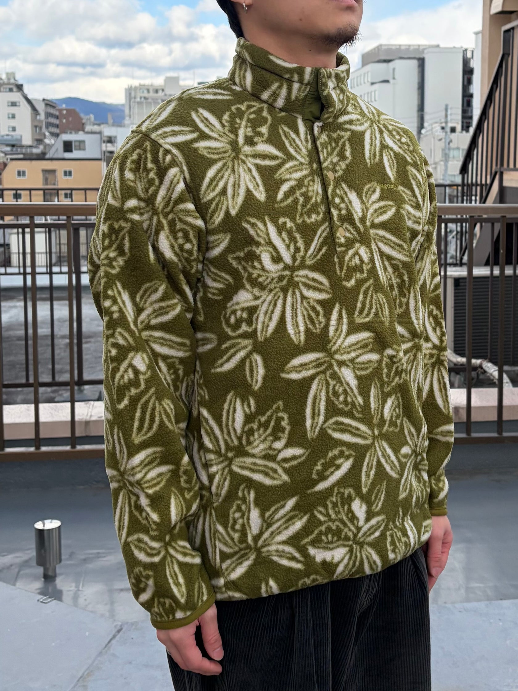 90's PATAGONIA「SYNCHILLA Snap-T 」USA製　フリースプルオーバー