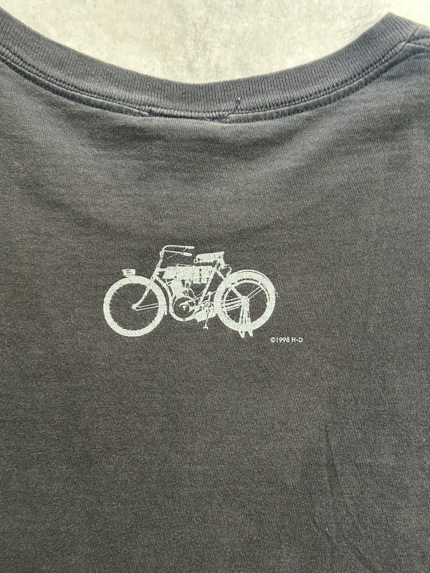 90's HARLEY-DAVIDSON「GENUINE・ORIGINAL」モーターサイクルTシャツ