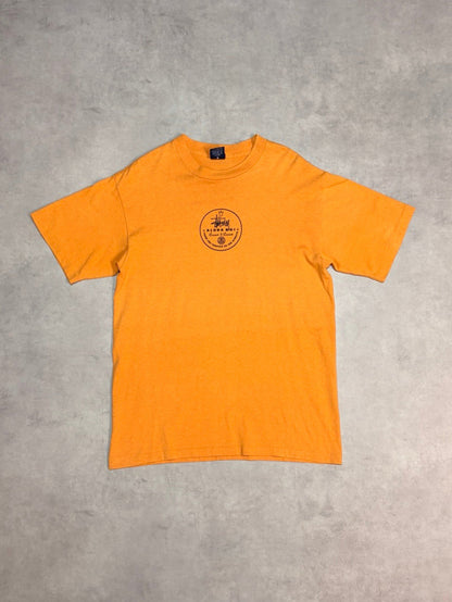 90's STUSSY「Aloha Nui」USA製 スケートTシャツ