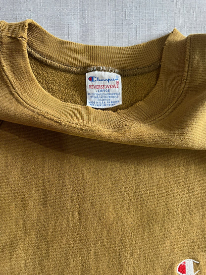 90's Champion「Reverse Weave」USA製 ワンポイントスウェット