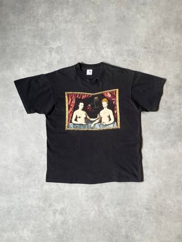 90's「ガブリエル・デストレとその妹」USA製　アートTシャツ