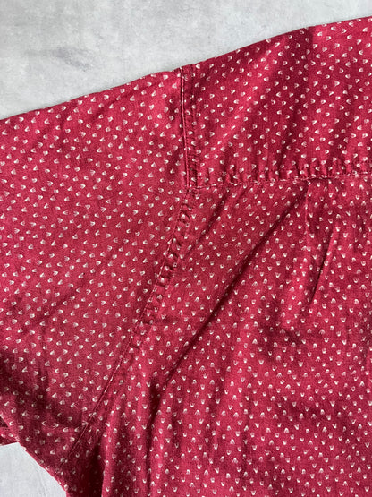 10's PATAGONIA「Back Step Shirt」総柄シャツ