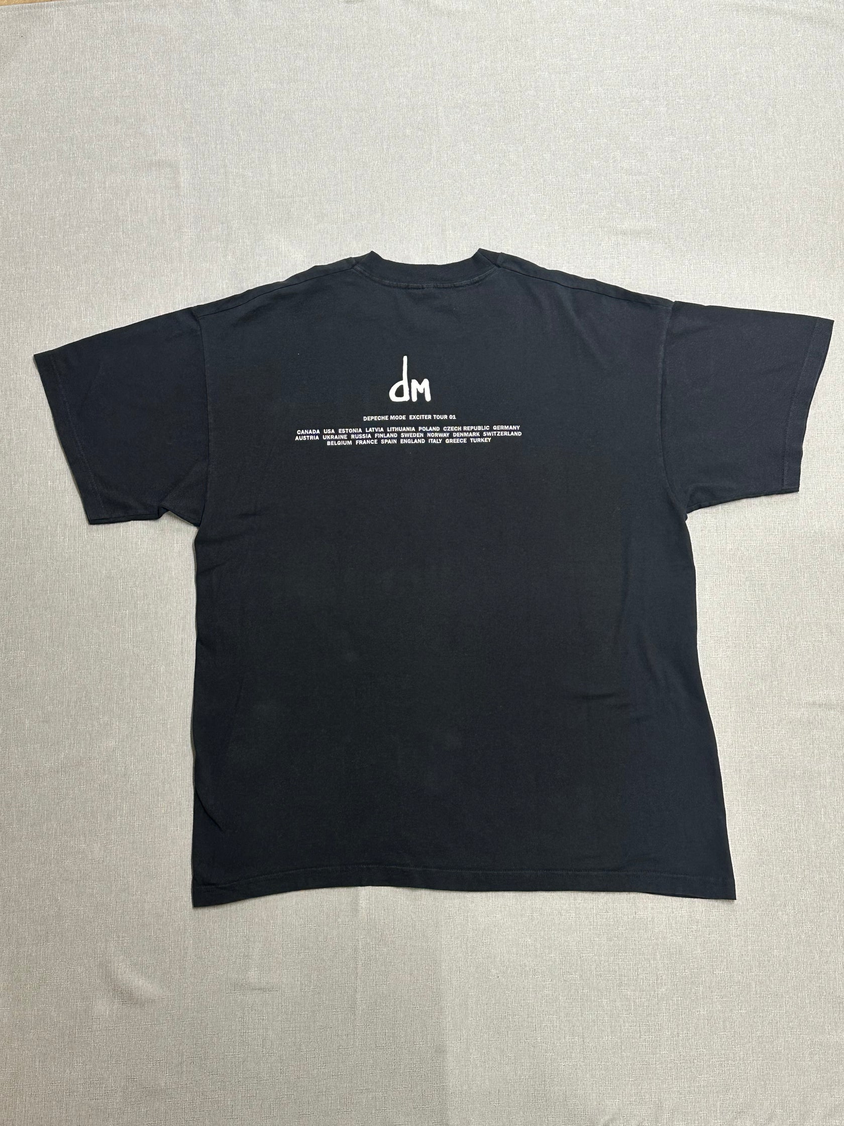 00's DEPECHE MODE「Exciter Tour」バンドTシャツ