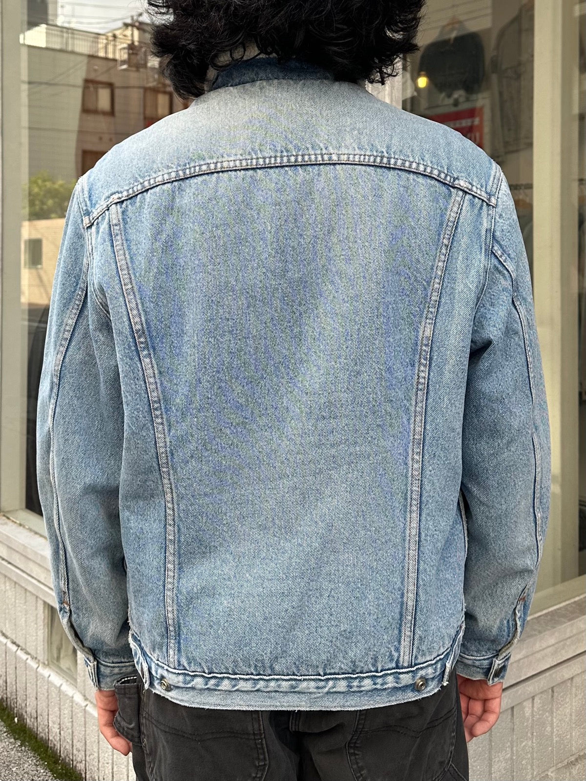 90's LEVI’S「70608-0214」デニムボアジャケット