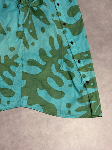 10's PATAGONIA「Pataloha」モンステラ柄　アロハシャツ