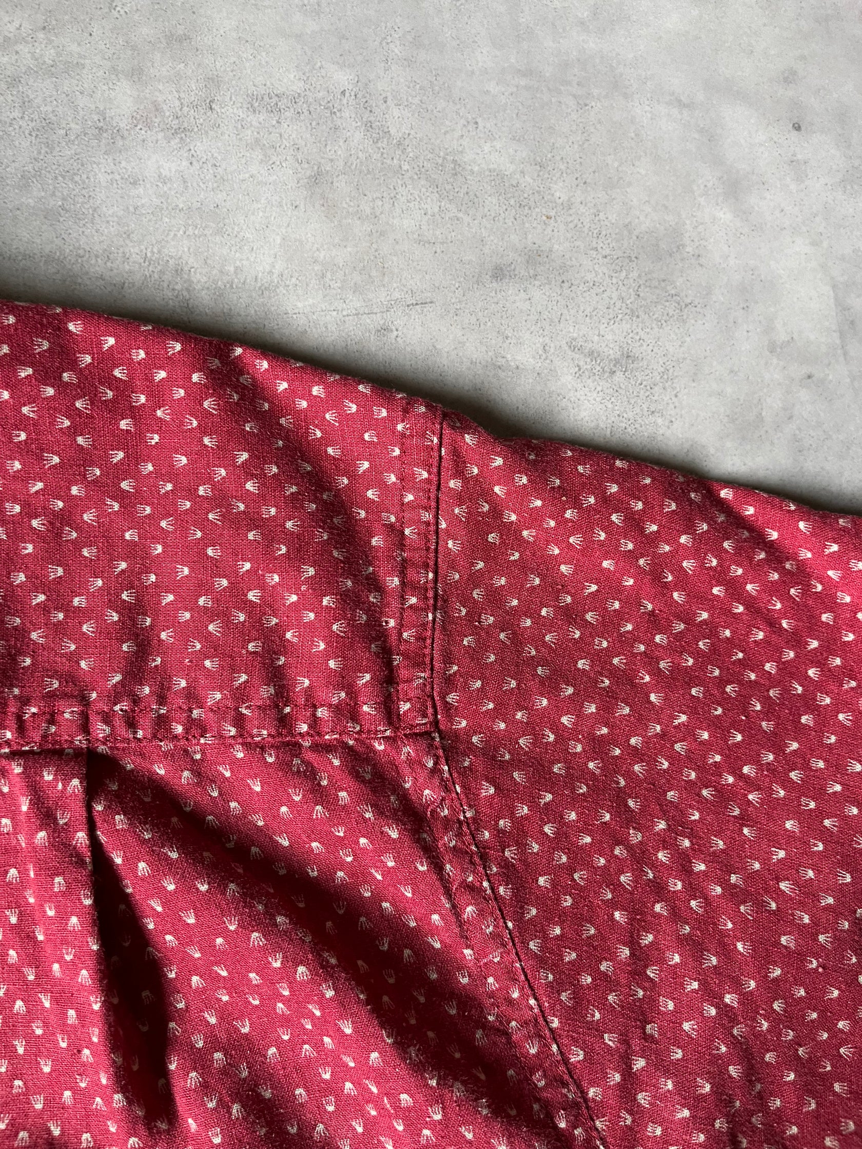 10's PATAGONIA「Back Step Shirt」総柄シャツ