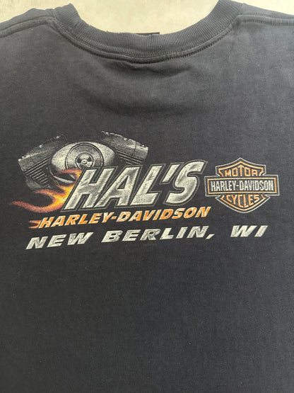 00's HARLEY-DAVIDSON「100YEARS」ハーレーダビッドソンTシャツ