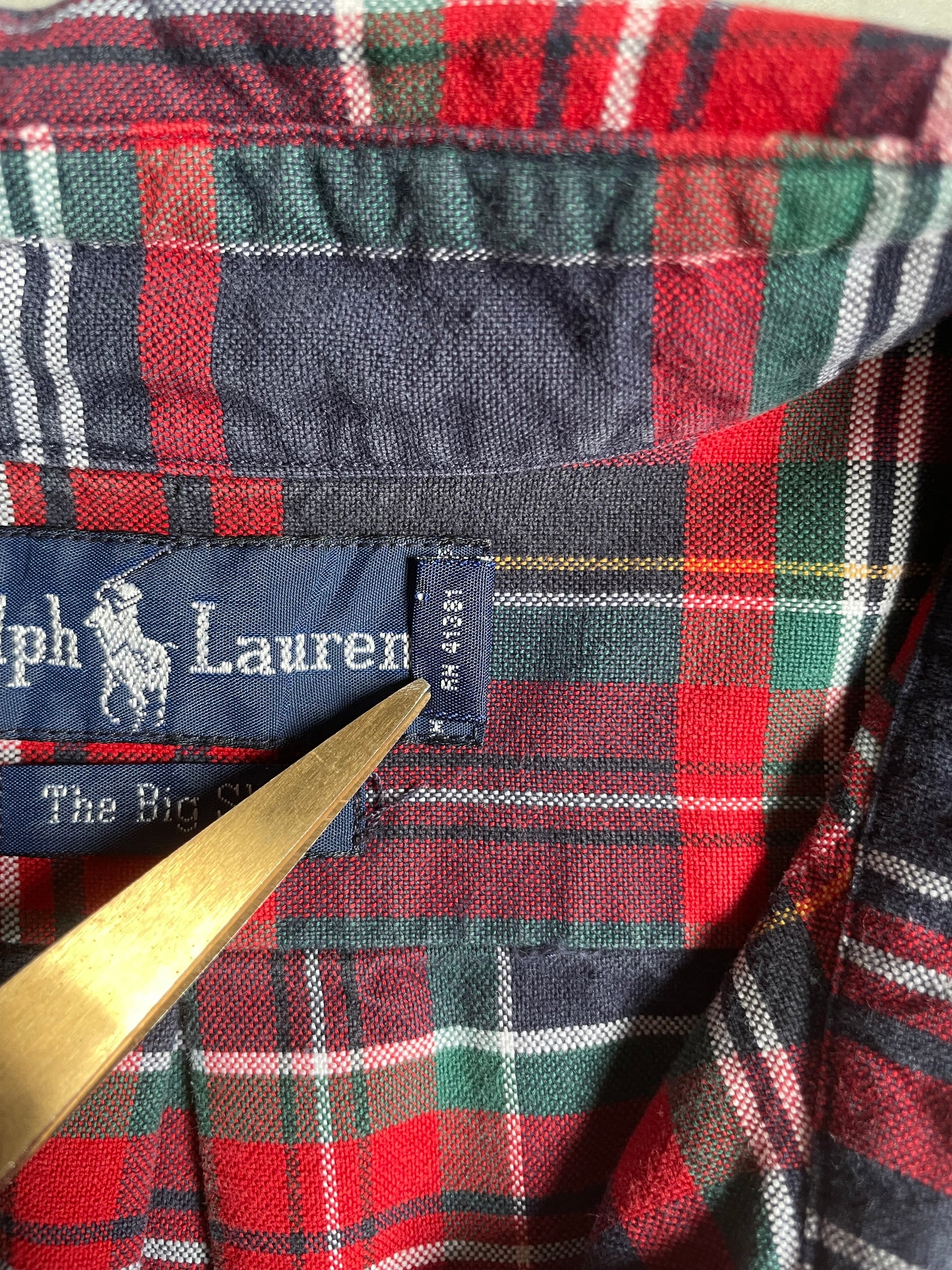 90's RALPH LAUREN「BIG SHIRT」長袖シャツ