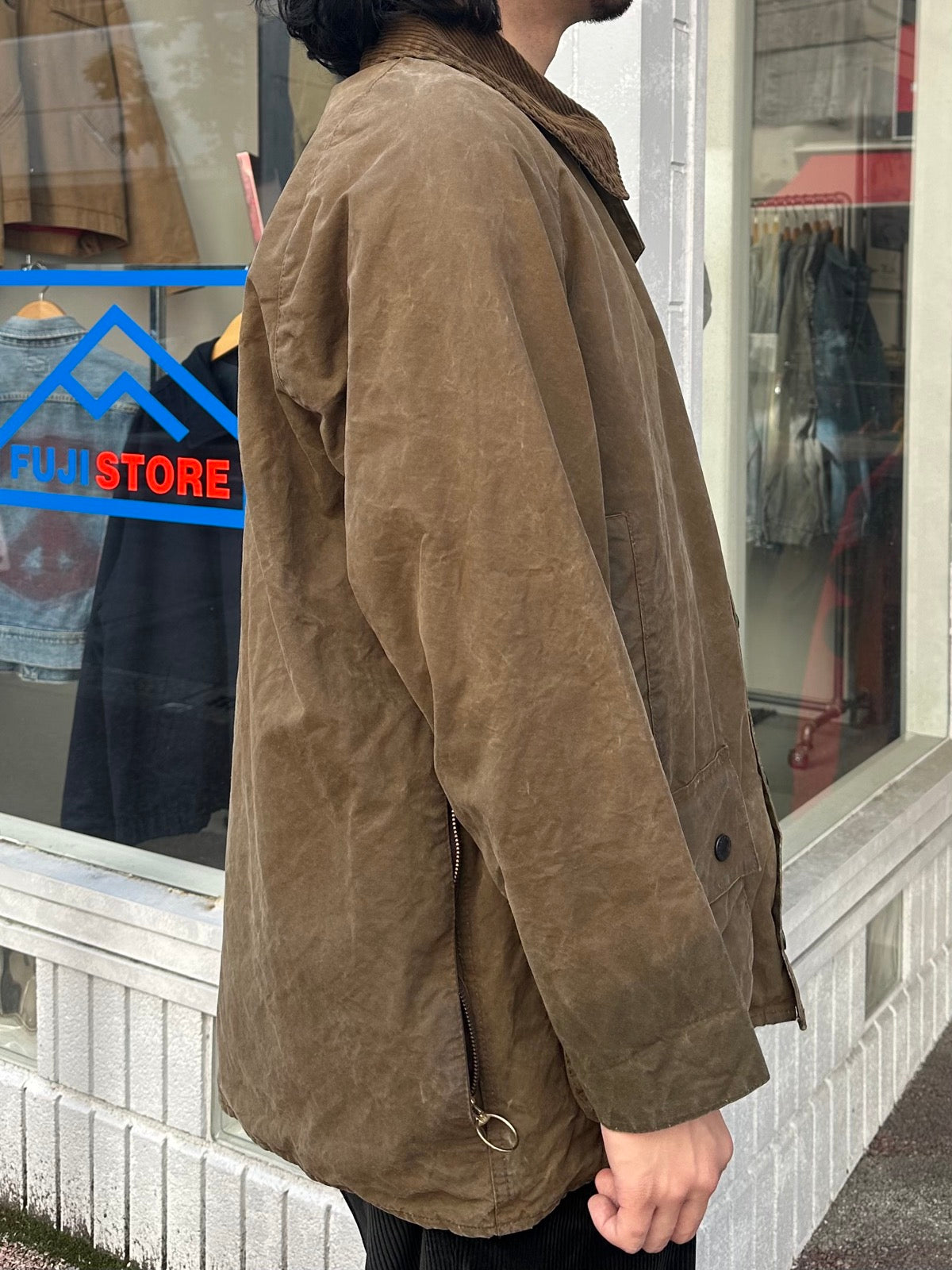 90's BARBOUR「MOORLAND」オイルドジャケット