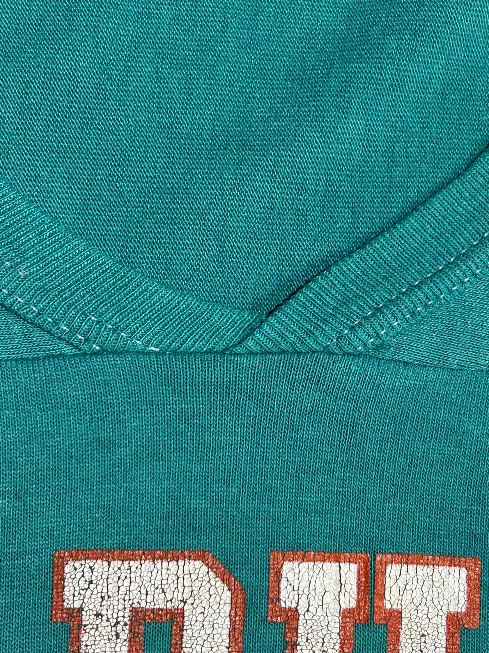 80's NLF「DOLPHINS 13」USA製 フットボールシャツ