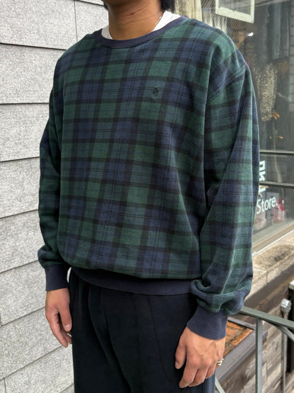 90's POLO GOLF「Blackwatch」スウェット