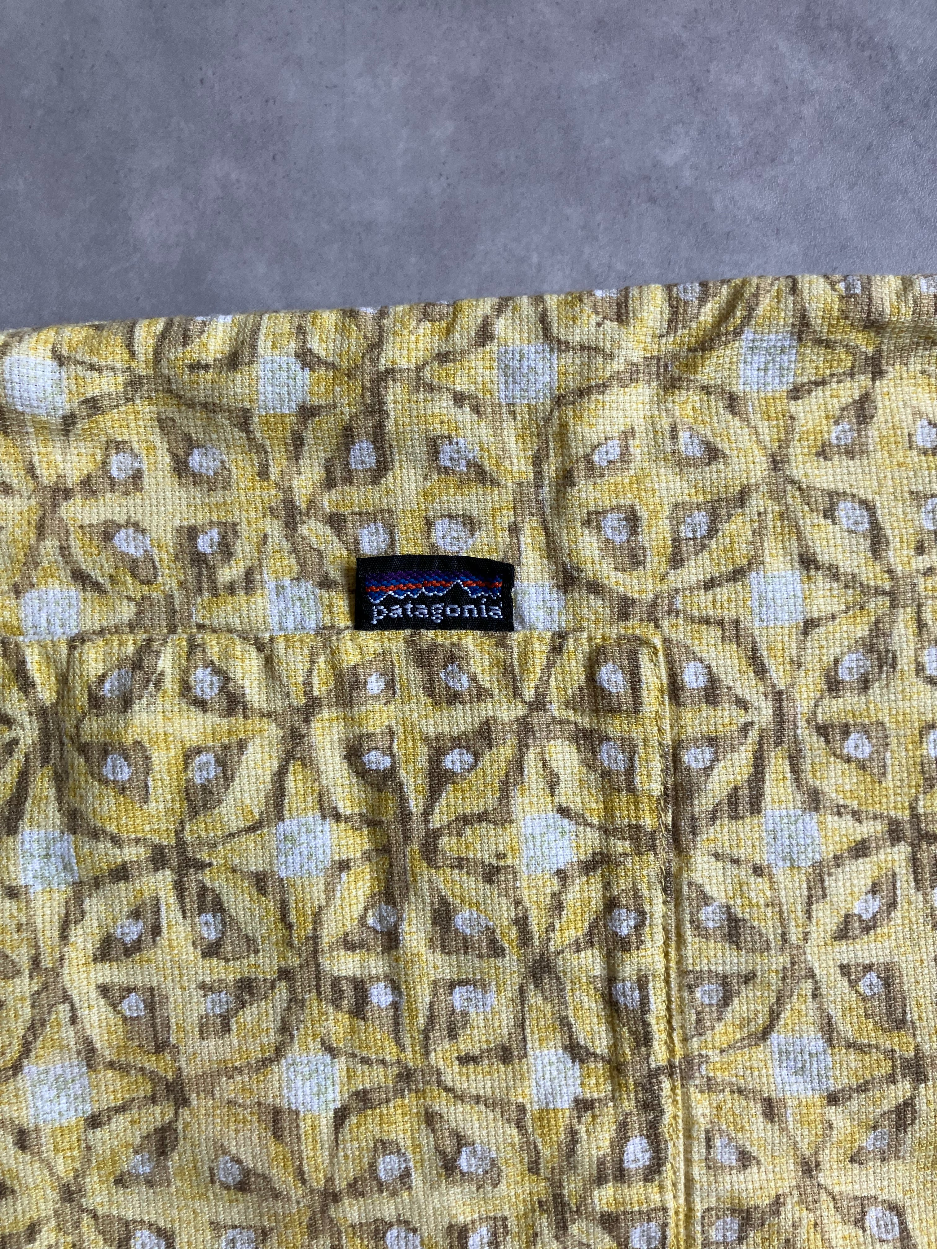 00's PATAGONIA「Organic Cotton」総柄シャツ – FUJI STORE