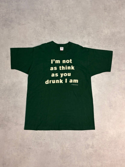 90's FRUIT OF THE LOOM USA製 モーションロゴTシャツ