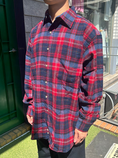 00's「PENDLETON」ウールチェックシャツ
