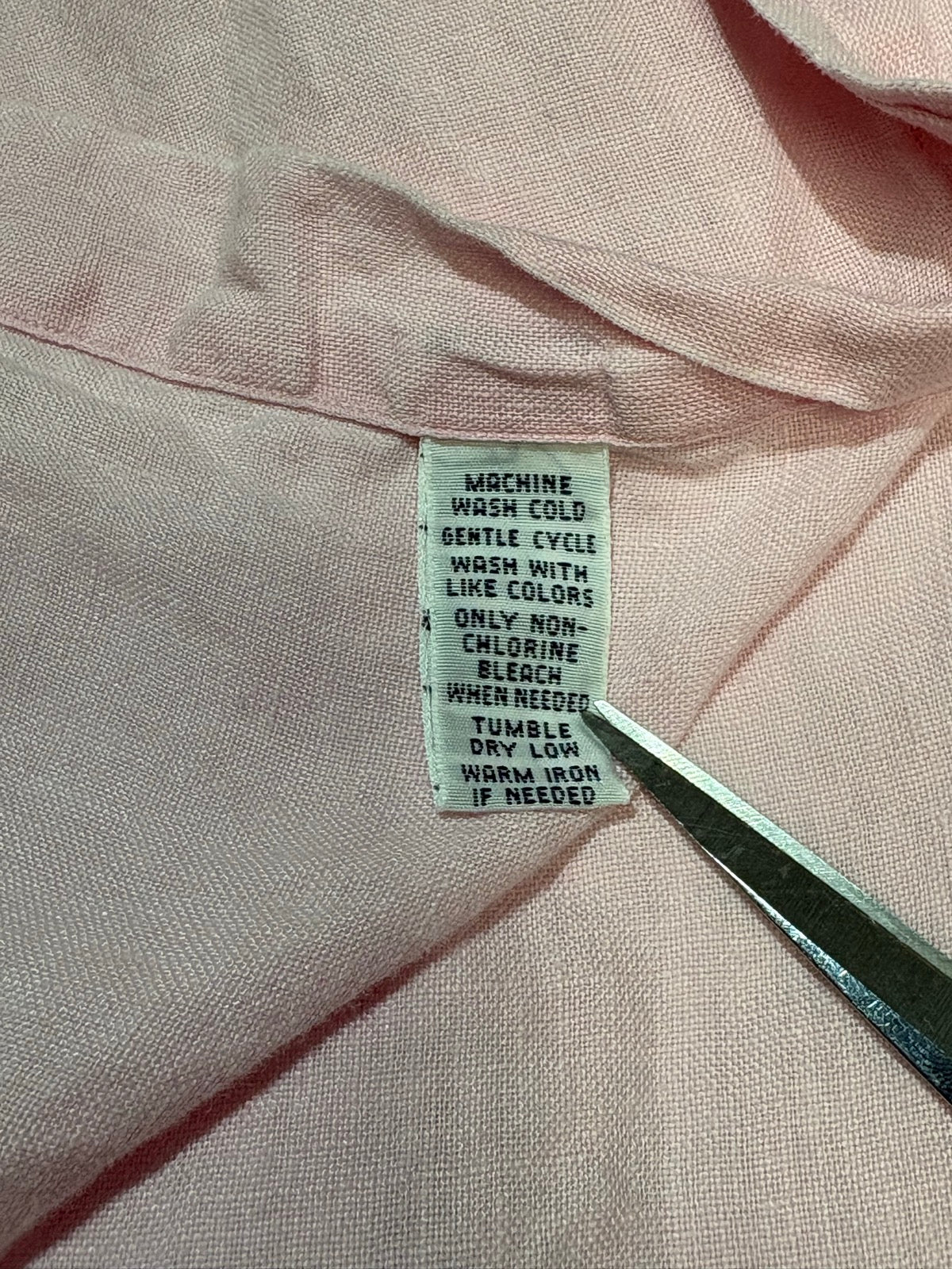 RALPH LAUREN「Custom Fit」リネンシャツ