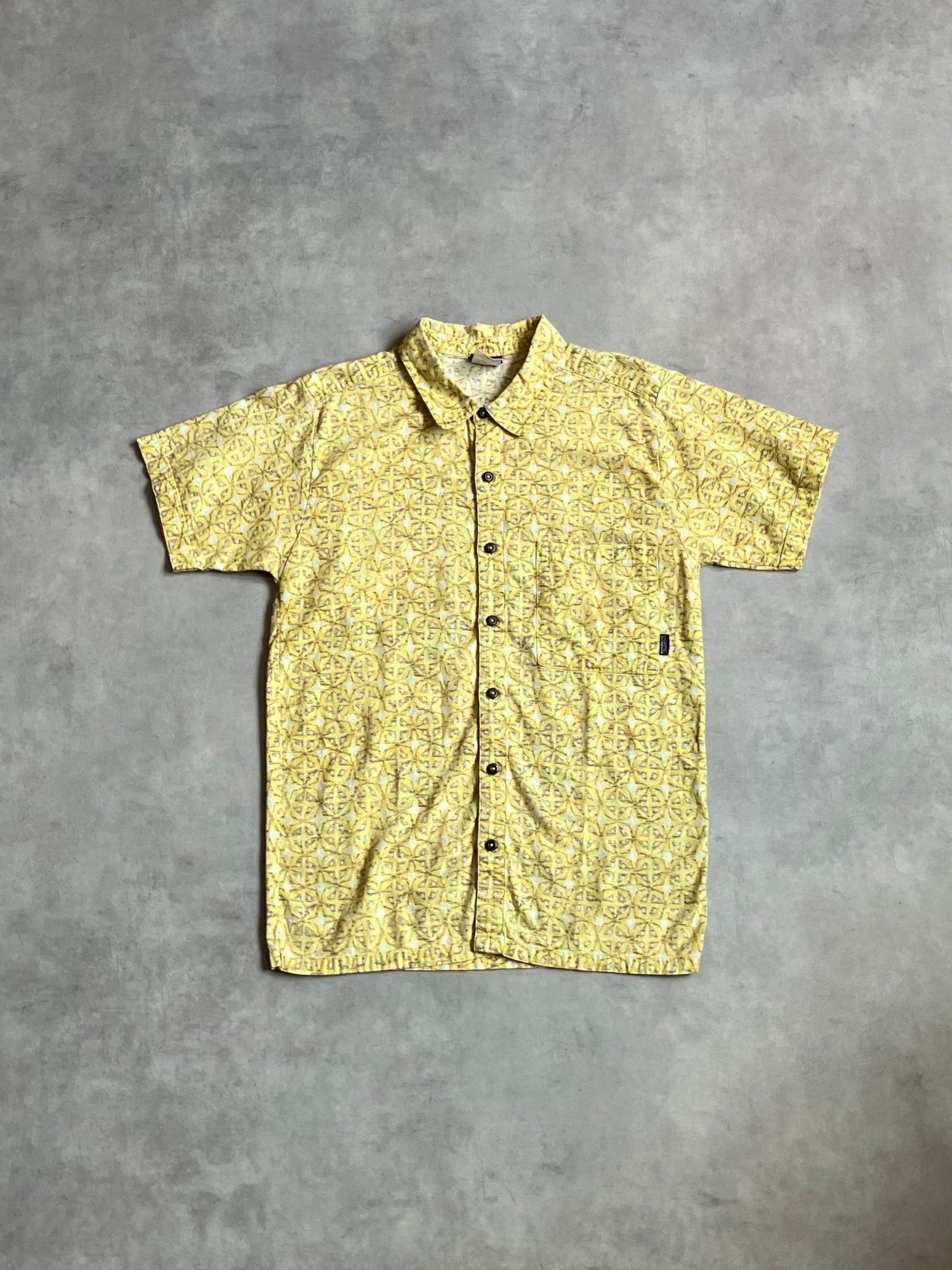 00's PATAGONIA「Organic Cotton」総柄シャツ – FUJI STORE
