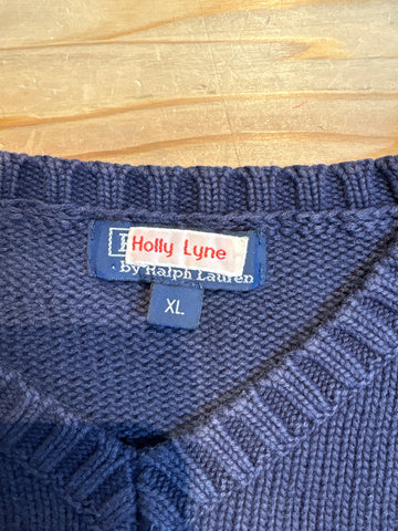 90's「RALPH LAUREN」ワンポイントニット