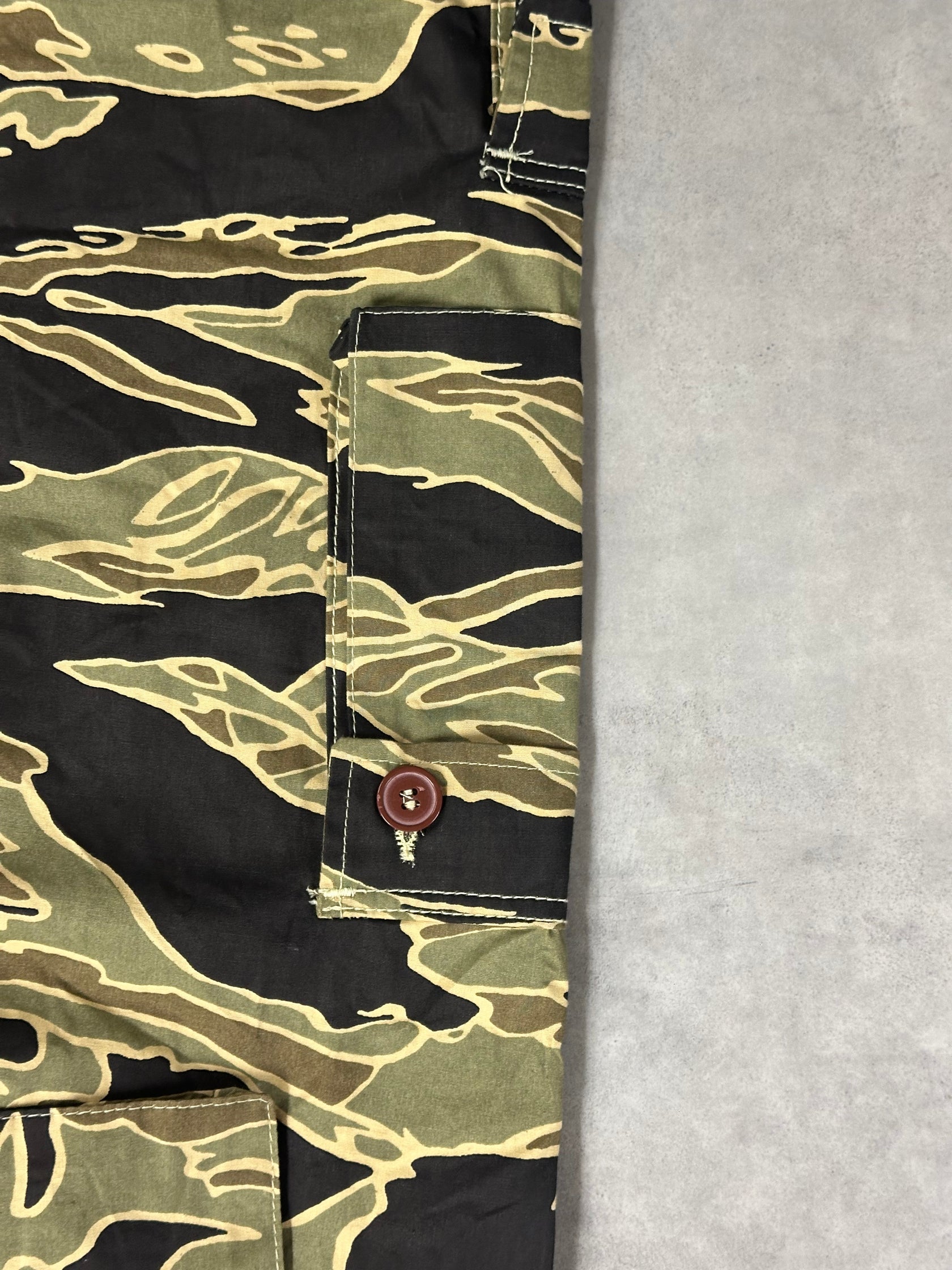 00's GOLD TIGER STRIPE TROUSER「Reissue」カーゴパンツ