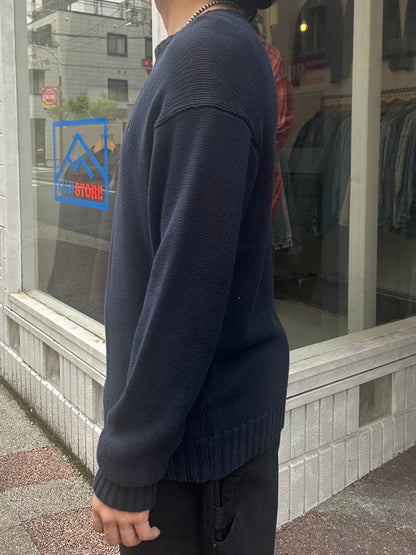 90's RALPH LAUREN ワンポイントニット
