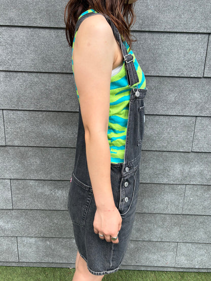 00's~10's Levi’s 「PREMIUM Black Denim 」オーバーオール