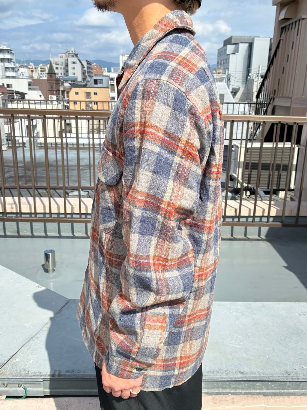 70's「Pendleton」USA製 ウールシャツ