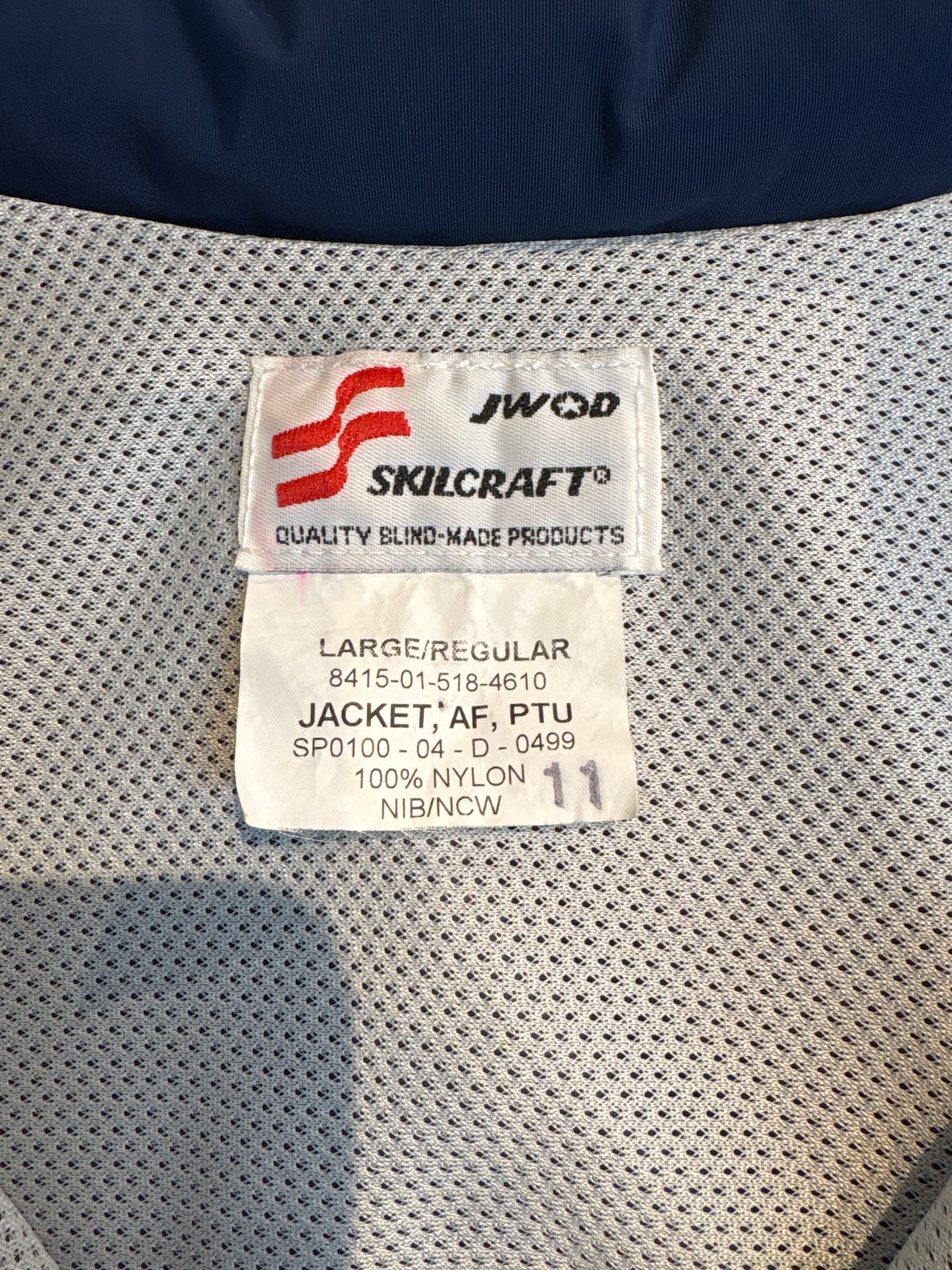 00's 「U.S. AIR FORCE」PTU トレーニングジャケット