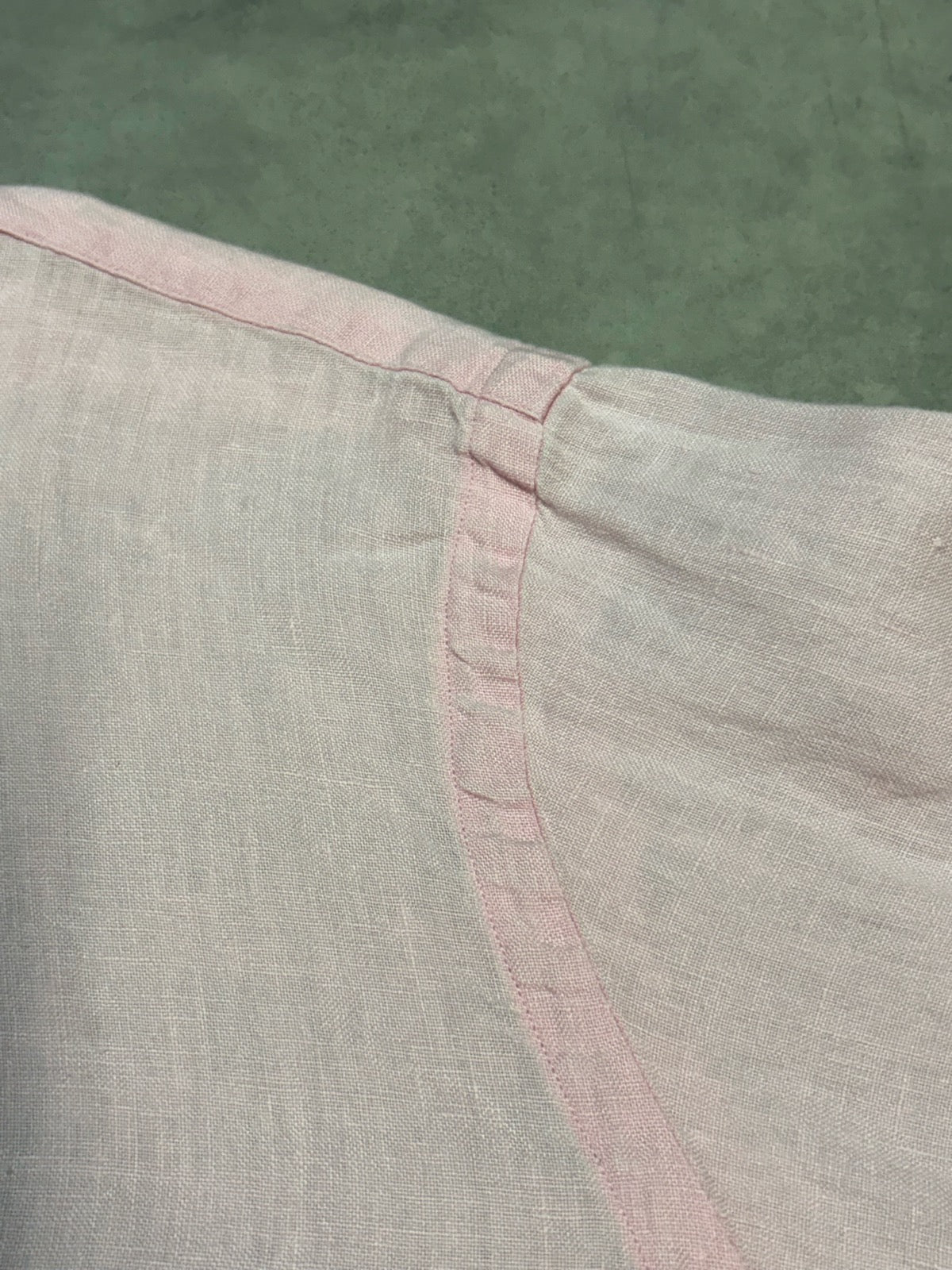 RALPH LAUREN「Custom Fit」リネンシャツ