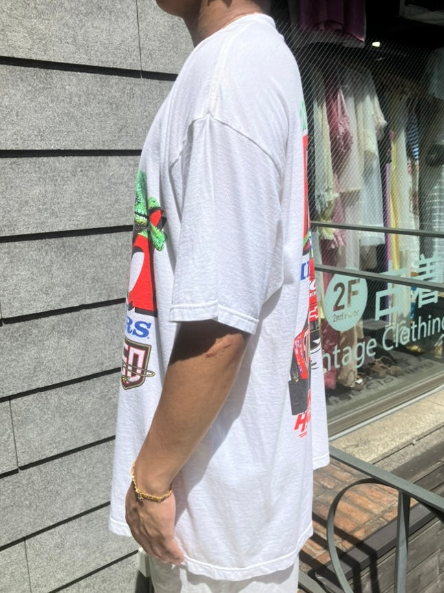 00's「BUDWEISER NASCAR」 グラフィックTシャツ