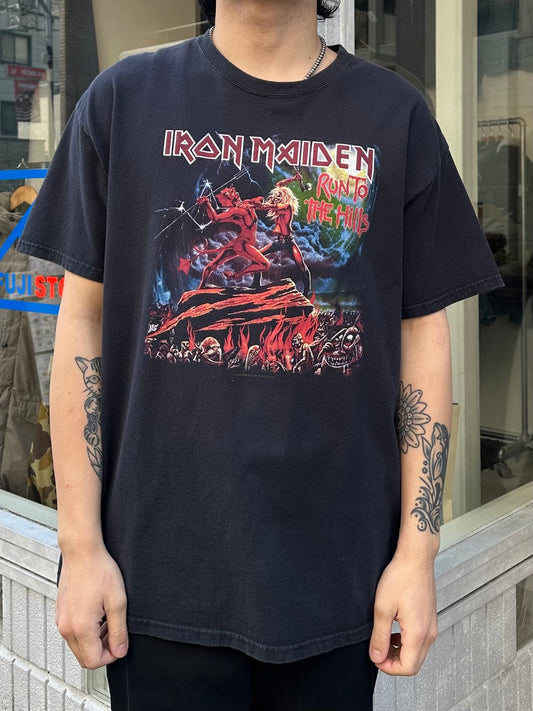 00's IRON MAIDEN「Run To The Hills」バンドTシャツ