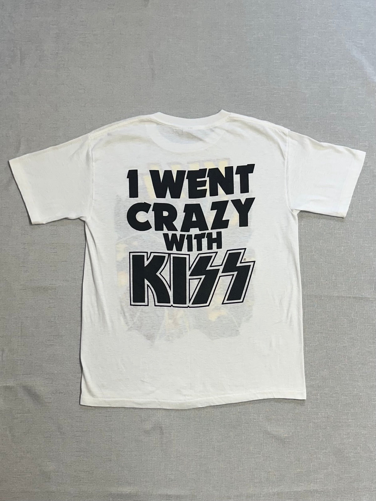 80's KISS「I Went Crazy With Kiss」バンドTシャツ