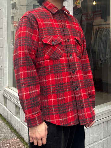 80's WOOLRICH USA製 ネルシャツ