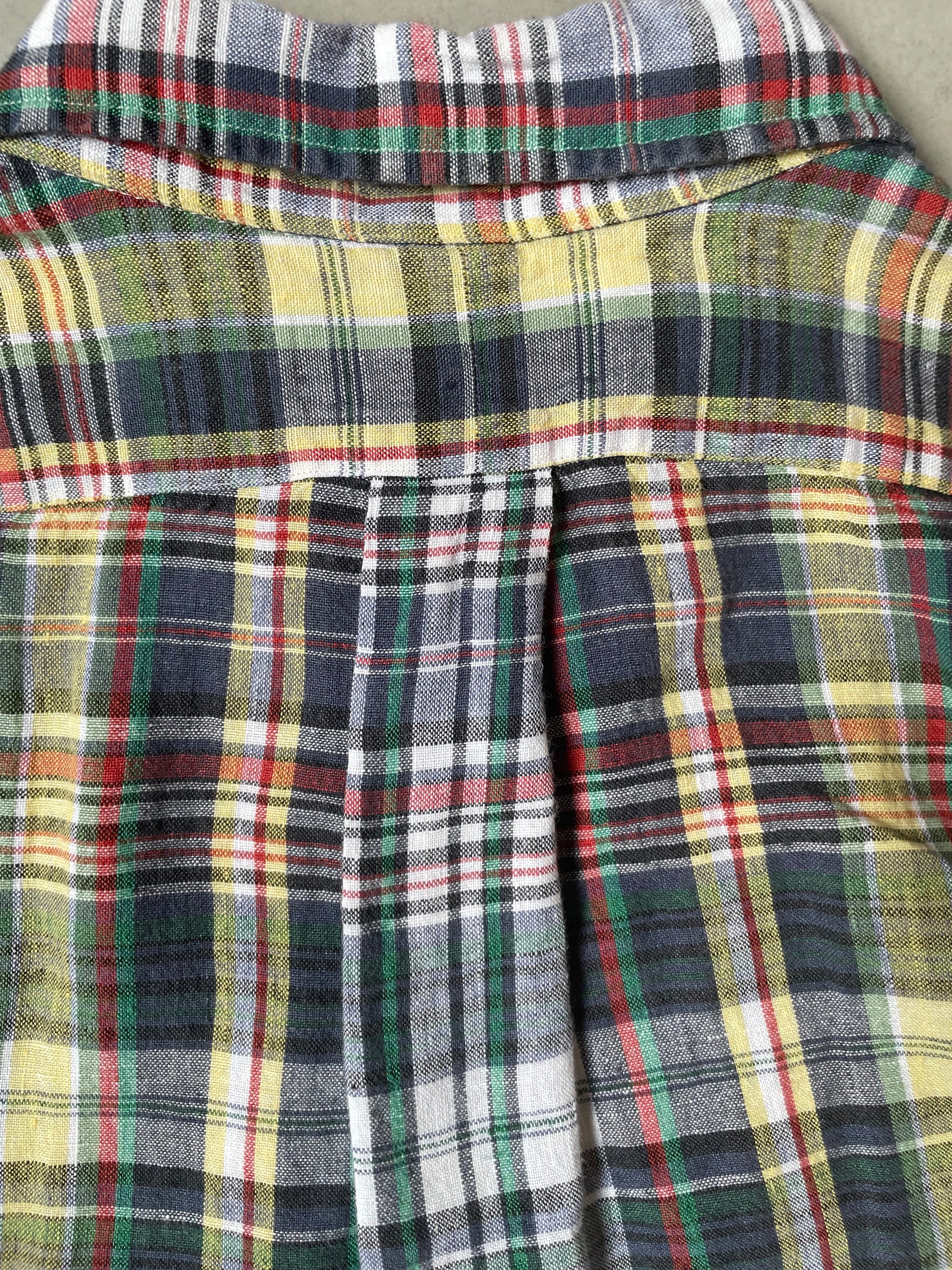 00's RALPH LAUREN「CUSTOM FIT」長袖チェックシャツ