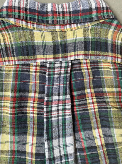 00's RALPH LAUREN「CUSTOM FIT」長袖チェックシャツ