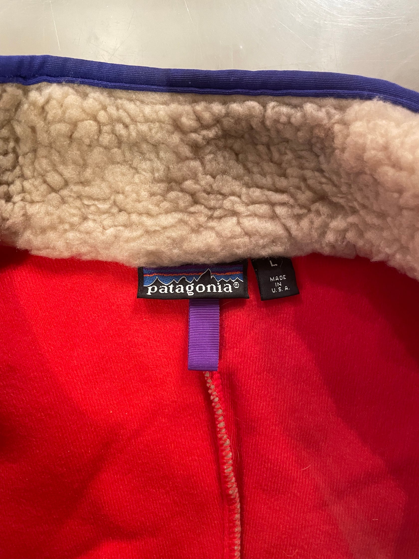 80's PATAGONIA「Retro Pile Cardigan」USA製 フリースジャケット