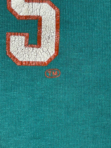 80's NLF「DOLPHINS 13」USA製 フットボールシャツ