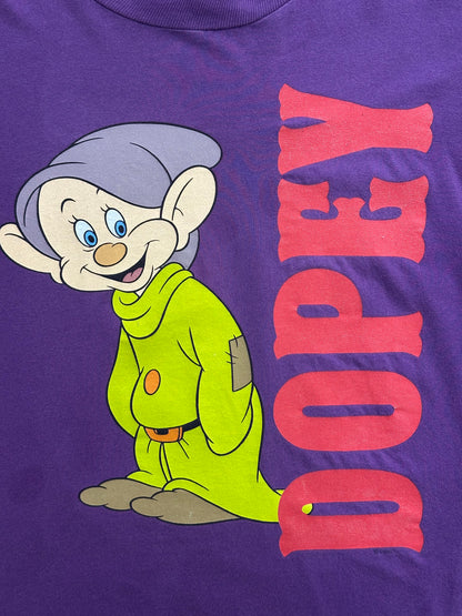 90's SNOW WHITE「DOPEY」USA製 キャラクターTシャツ