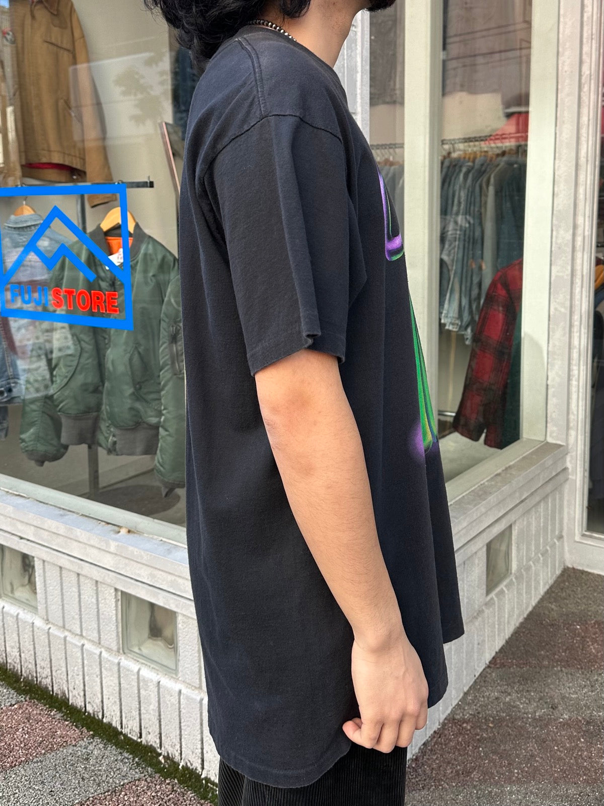 90's GUMBY AND POKEY「LOGO」キャラクターTシャツ