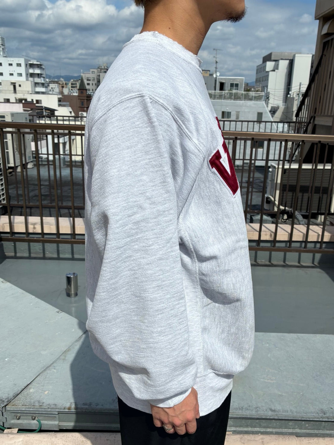 90's~00's CHAMPION「VIRGINIA TECH」Reverse Weave カレッジスウェット