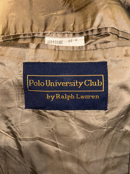 90's「Polo University Club」ツイードジャケット